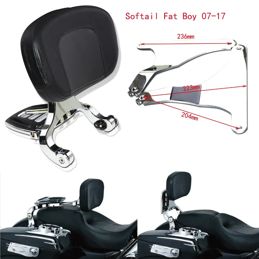 Мотоциклетная многофункциональная спинка пассажирского водителя для Harley Touring