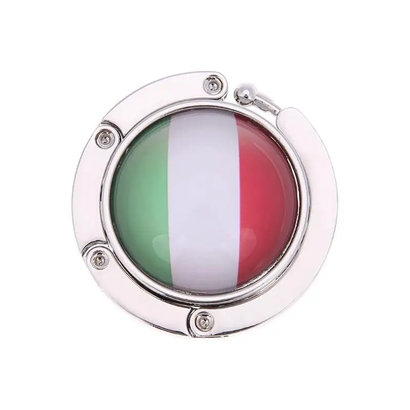 Italy Деревенский крючок для сумок, портативная складная вешалка для сумок, Настольная вешалка, несколько сумок, Настольная вешалка, складной держатель для кошельков, крючков для сумок - Цвет: Italy