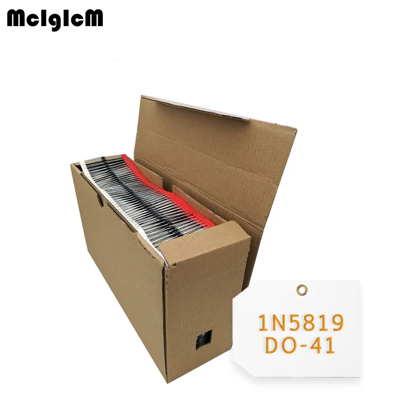 E015 5000 шт. IN5819 DO 41 1A 40 в диод шоттки 1N5819|Диоды| |