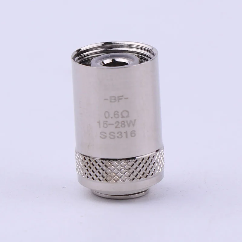 XFKM 5 шт. Сменные BF катушки головы SS316 0.5ohm 0.6ohm 1.0ohm для eGo bf AIO Танк RTA RDA аксессуары для электронных сигарет Vape