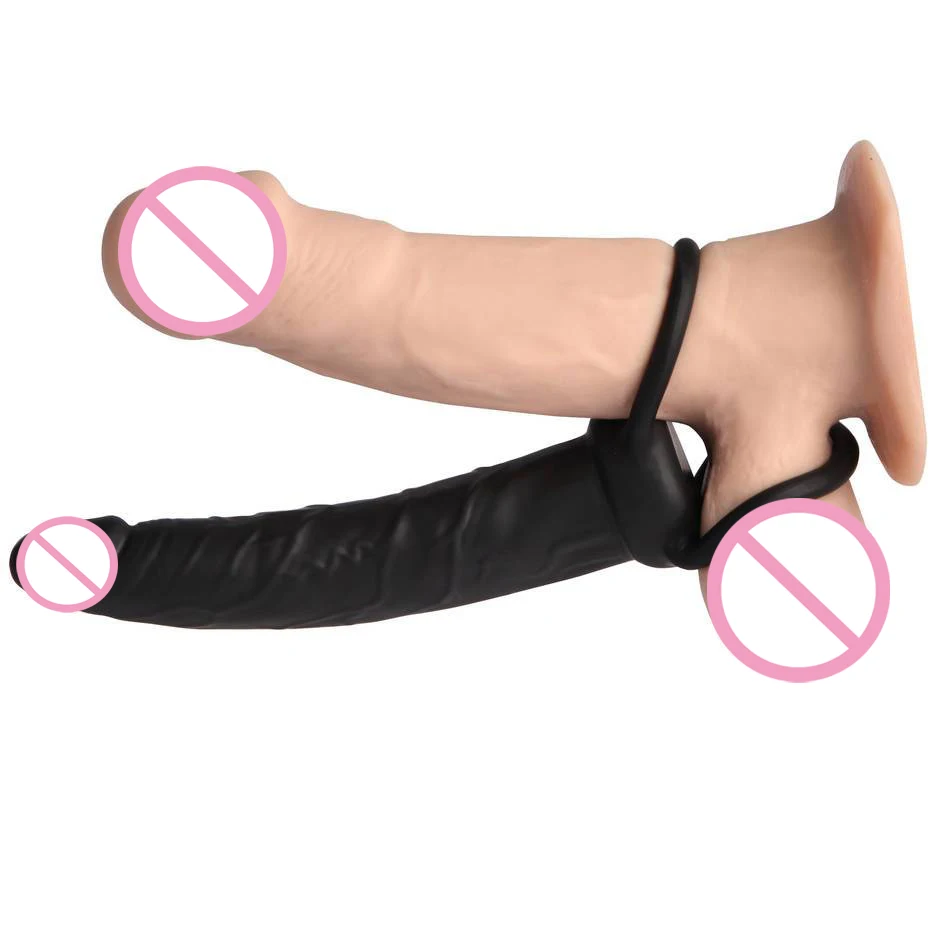 Секс черный силиконовый большой фаллоимитатор на ремнях натуральном пенисе