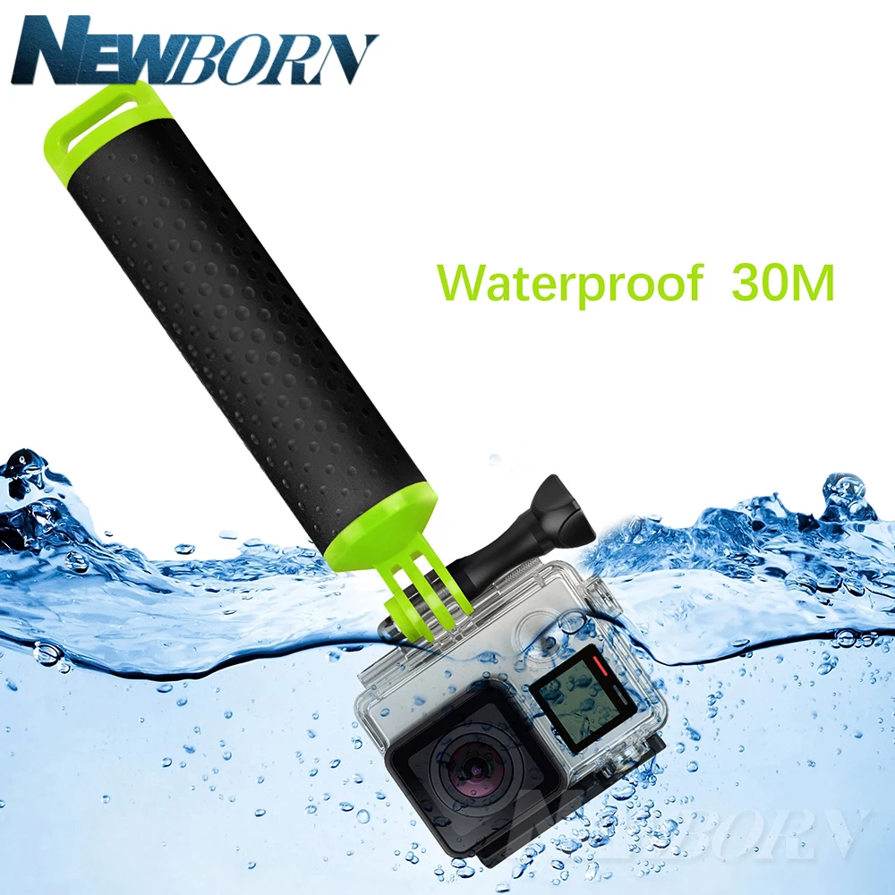 Поплавок рукоятка плавучий стержень палка монопод Штатив для Gopro Go Pro Hero 7 6 5 4 3 Xiaomi Xiomi Yi 2 4 K 4 K Экшн-камера