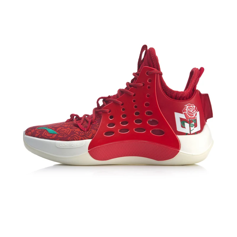 Li-Ning/мужские кроссовки SONIC VII V2 ROSE CITY, профессиональные баскетбольные кроссовки CJ McCollum, светильник с подкладкой из пены, спортивные кроссовки ABAP077 XYL272 - Цвет: ABAP077-2