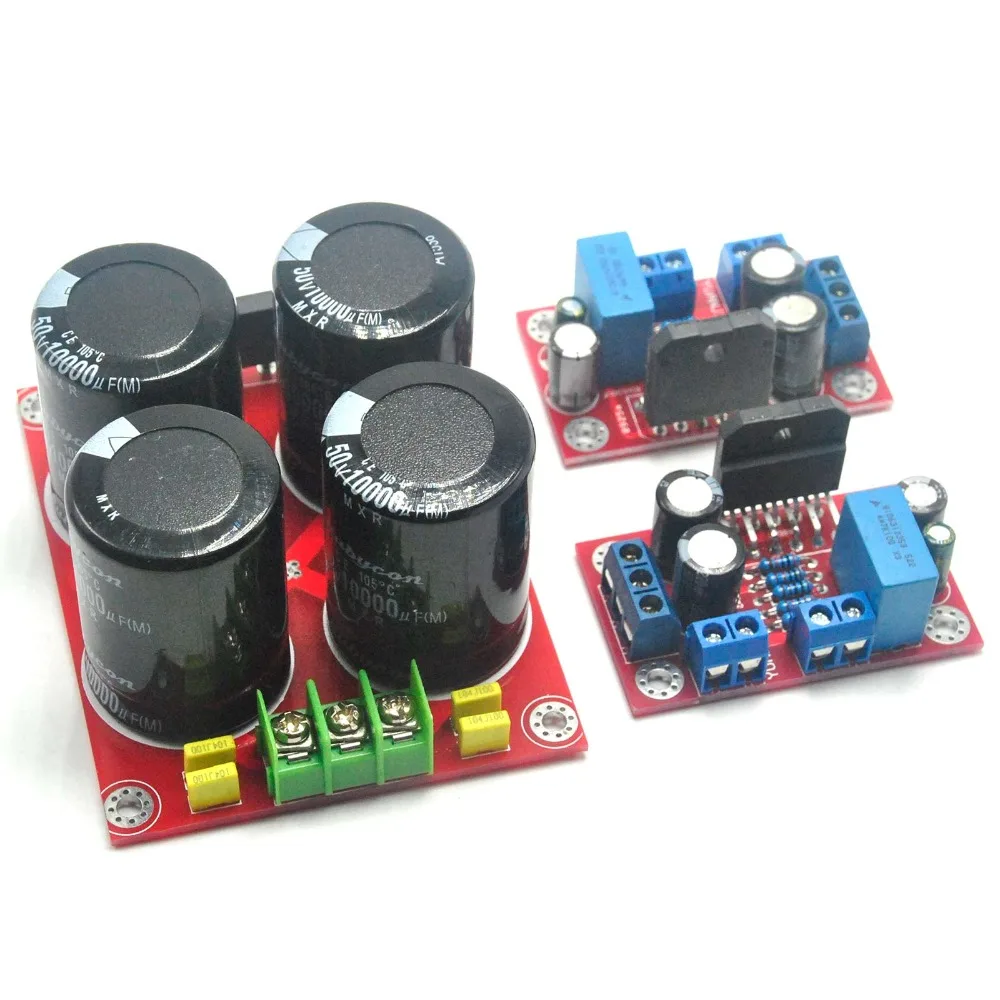 3 шт. всего HIFI LM3886(1+ 2) 68 Вт+ 68 Вт стерео усилитель плата 28V-0-28V YJ00190