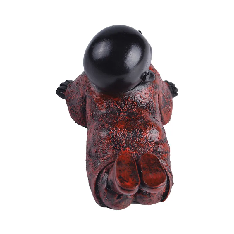 Small Buddha Monk Figurine Statue Tathagata India Yoga Mandala Sculptures Resin Craft Home Decoration Accessories Figure | Дом и сад