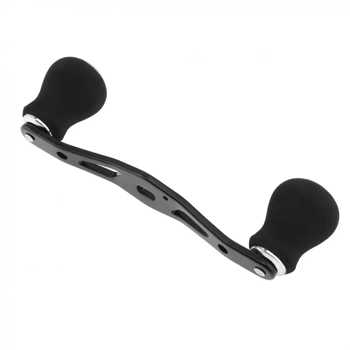 Металлическая катушка для спиннинга замена двойная ручка барабанная рукоятка