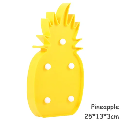 Pineapple Звездное облако Луна 3D ночной Светильник Светодиодный настольный светильник детский подарок игрушка Домашний Светильник ing ночные лампы Свадебный декор романтический - Испускаемый цвет: Pineapple