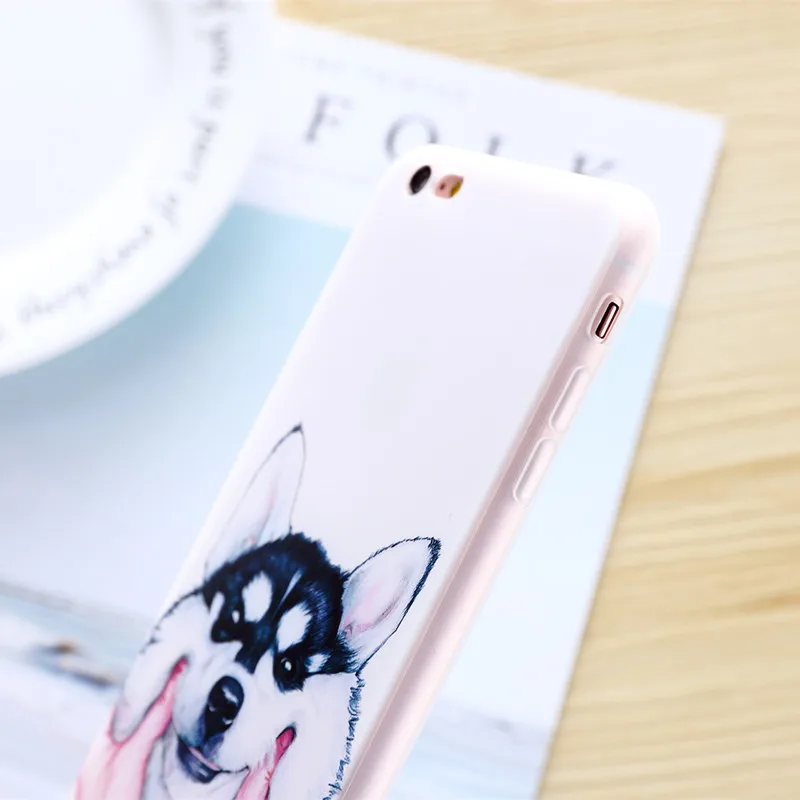 DS-LOVEHUI чехол из ТПУ для iphone 7 8 7/8 plus 5 5S SE Ультратонкий силиконовый 6 6S Plus X |