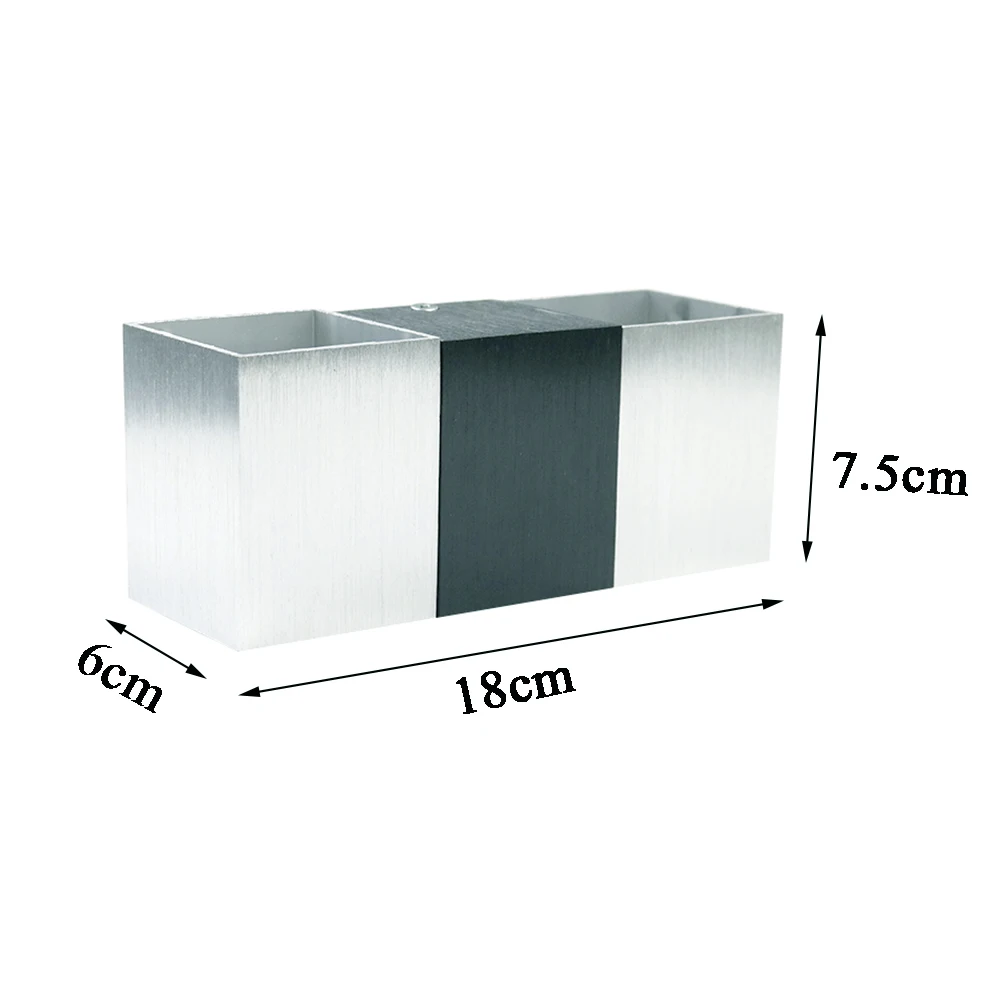 

Square Sconce Wall Lights Lamps 18*6*7.5cm Aluminum Living Bedroom Corridor Stair arandelas para parede AC85-265V input UR