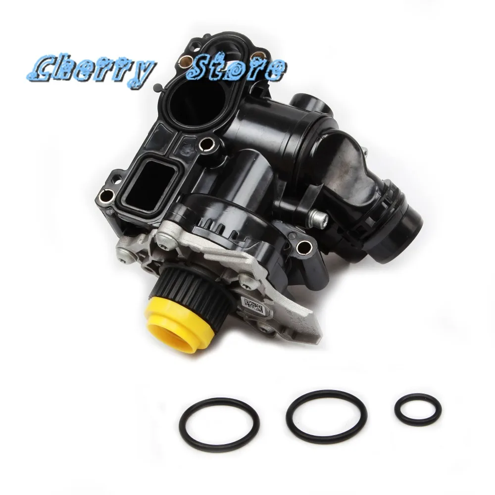 НОВЫЙ 06H 121 026 CQ двигатель водяной насос Термостат в сборе для VW Passat Golf CC Tiguan Jetta Audi A4
