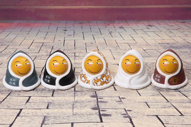 Горячие продажи 5 шт./компл. Сети QQ лицо смешное ПВХ Модель Игрушки Куклы