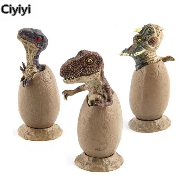 3 шт./компл. милое мини яйцо динозавра Мир Юрского периода|egg toy|dinosaure jouetdinosaur dinosaur |