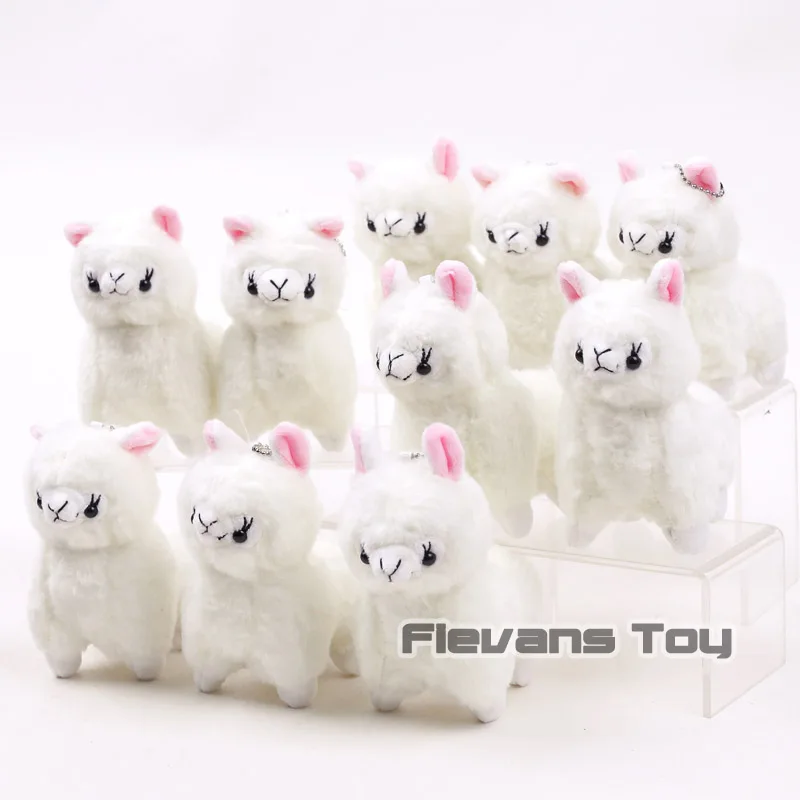 Kawaii плюшевая игрушка Альпака игрушки милые Llama Alpacasso мягкие игрушки Японские животные Альпака куклы дети подарок 10 шт./партия
