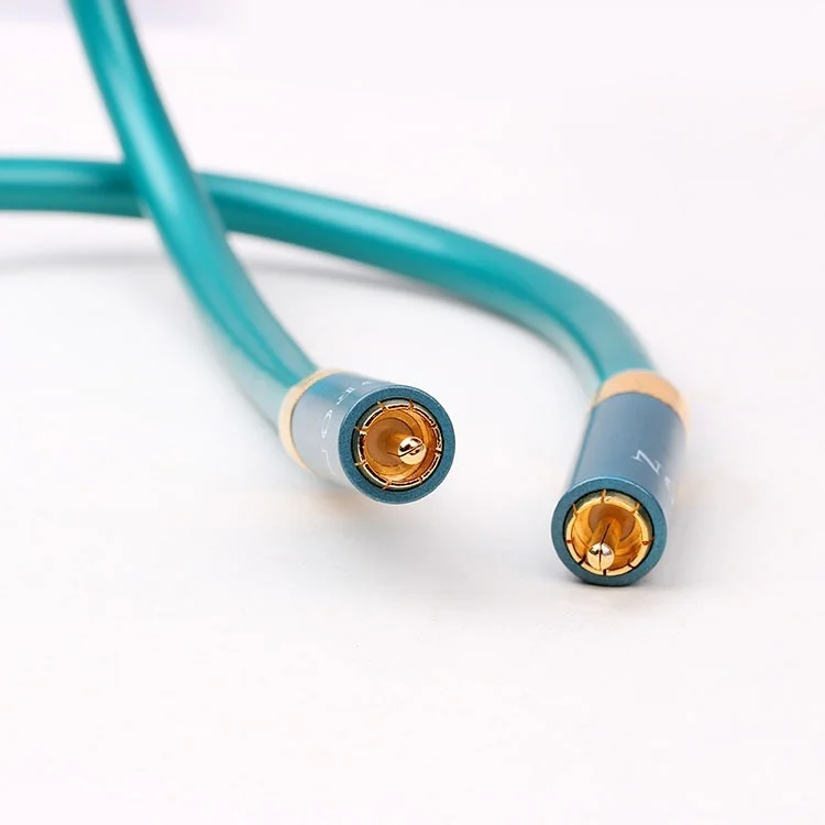 1 пара Ortofon Hifi чистый RCA 8N OCC аудио кабель Hi-end усилитель CD межблочный 2RCA к мужской м |