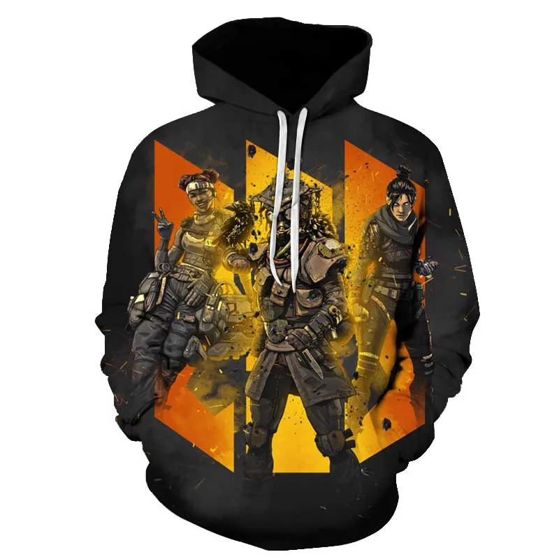 Apex Legends, 3D толстовки, Мужская Уличная одежда, новинка, толстовка, 3D толстовки, мужская и женская осенняя одежда с длинным рукавом - Цвет: picture color