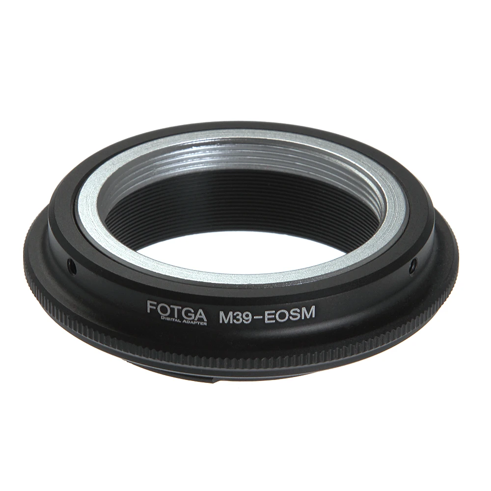 Кольцо адаптер FOTGA для объектива Leica M39 L39 Для беззеркальных камер Canon EOS EF M M2