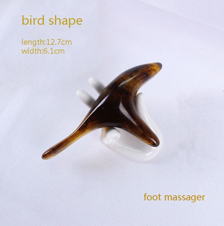 bird shape Смола пчелиный воск Гуа-Ша массаж выскабливание лица спины шеи массажер Массажная подушка для лечения иглоукалыванием гребень здоровья свободный антицеллюлитный - Цвет: bird shape
