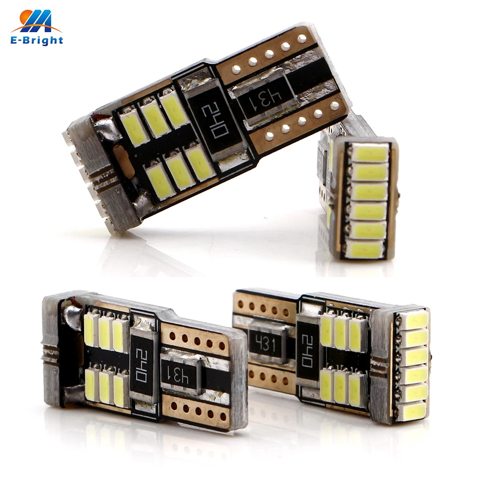 10-100PCS T10 Canbus 3014 18 SMD Led Chips No Error W5W Bulbs Clearance Wedge Lights Auto Car door Light | Автомобили и мотоциклы