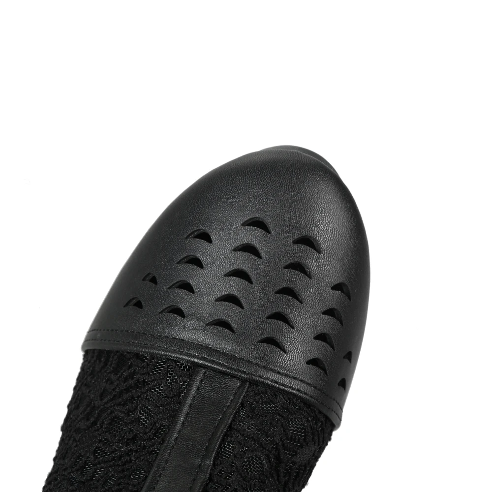Большие Size33-43; летние ботинки; обувь из флока и кружева с вырезами; модная женская обувь; модная женская вышитая обувь