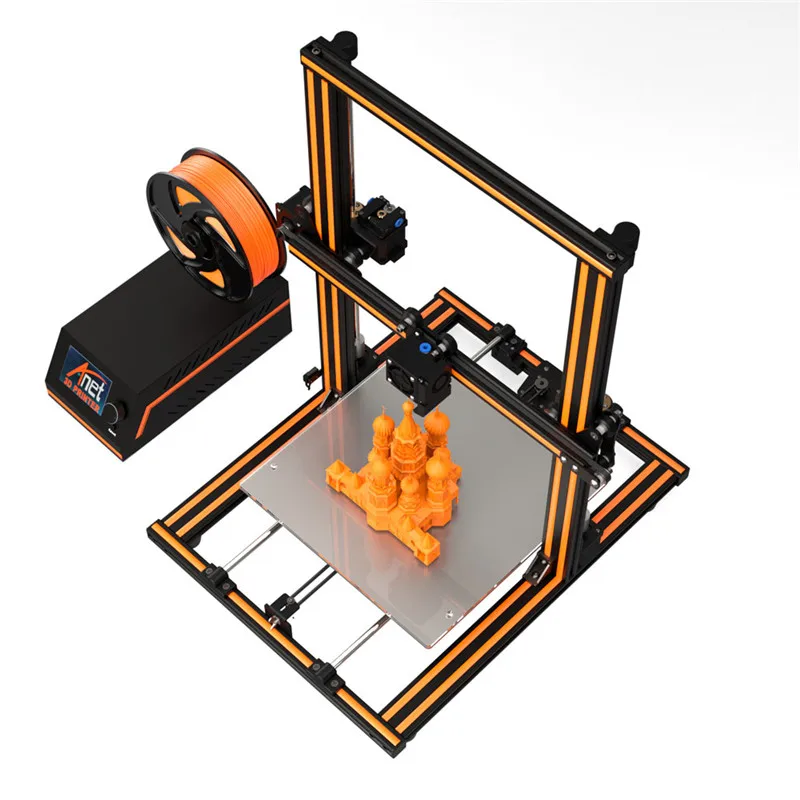 3d принтер 11," x 11,8" x 15," Профессиональная печать большой размер Полноцветный DIY сборка сопла Тепловая кровать