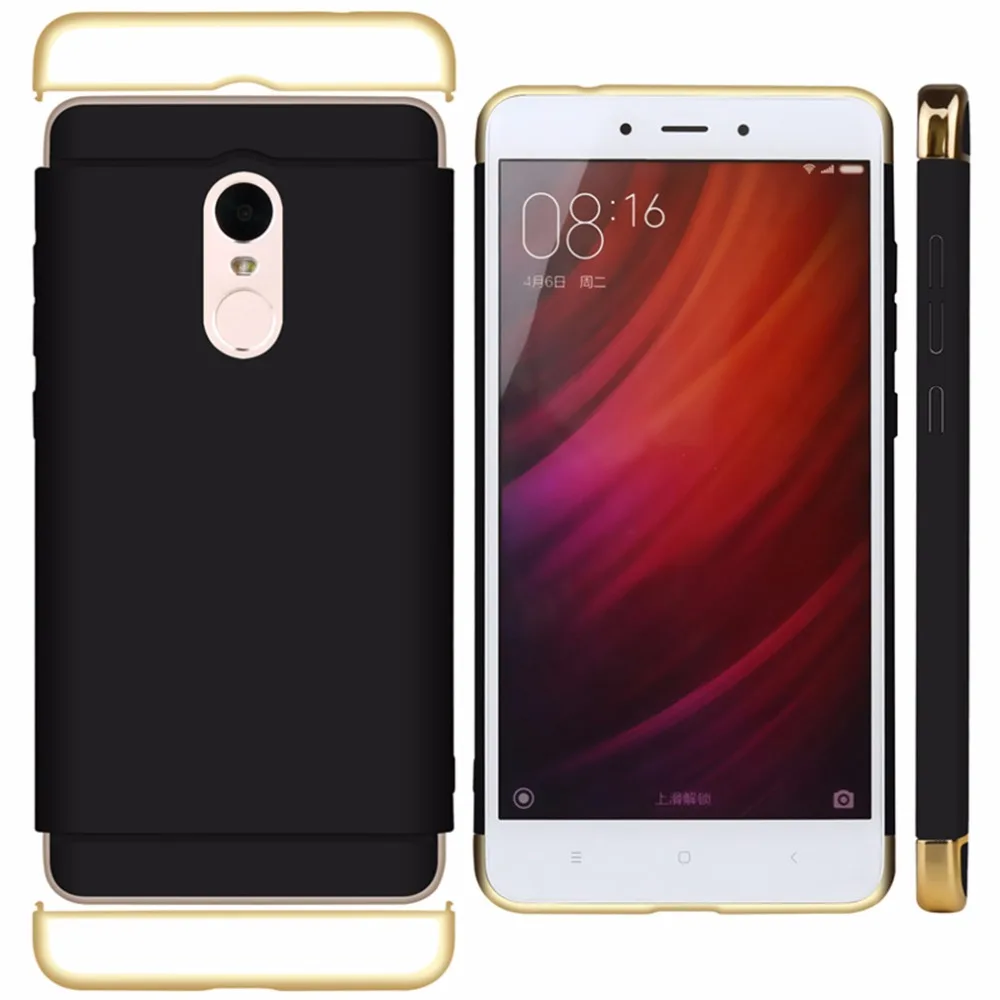 Для Xiaomi Redmi Note 3 Телефон Чехол Съемный в 1 психического покрытие Жесткий ПК Мода
