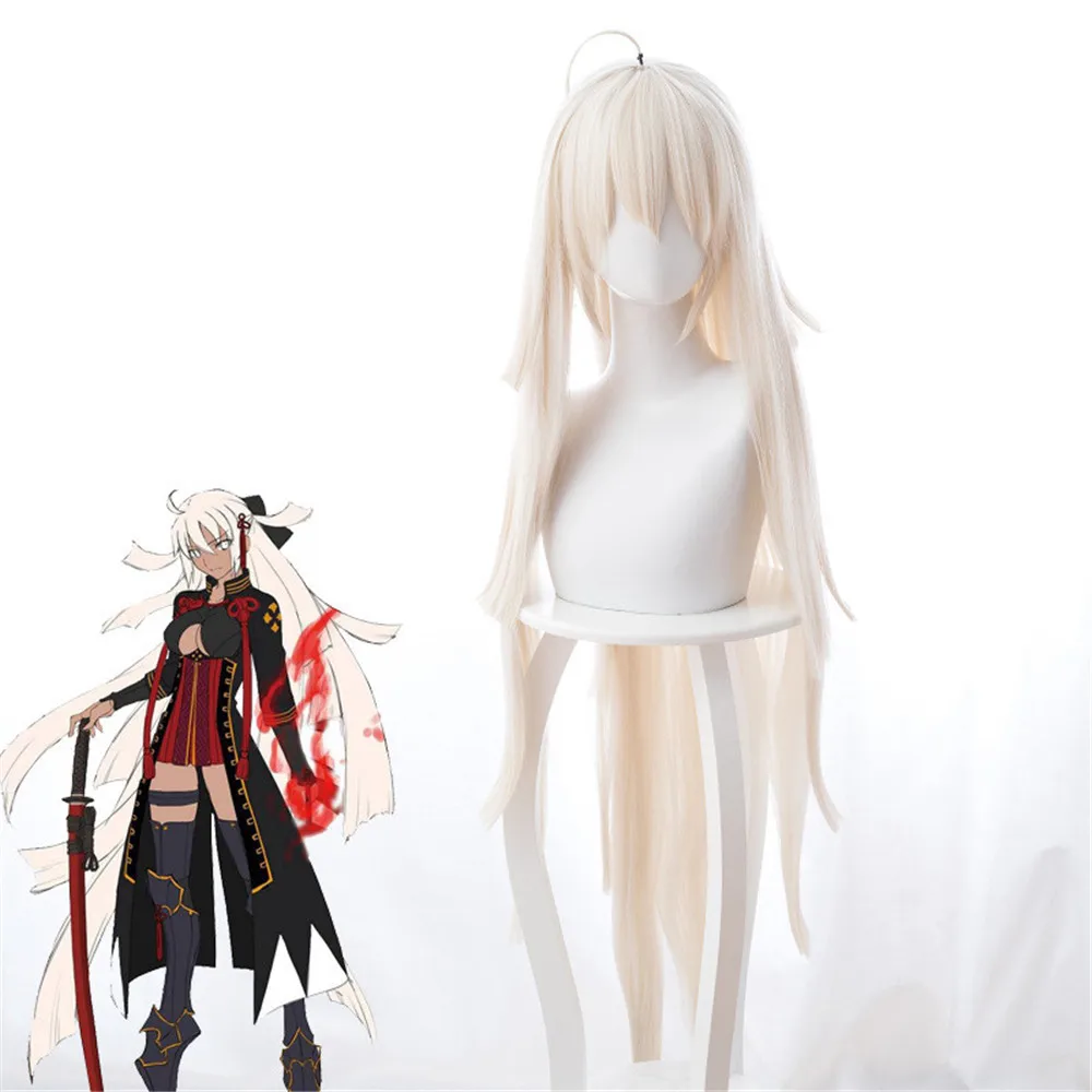 Tohsaka Rin парик для косплея Fate Grand Order/Fate Stay Night волосы 60 см волнистые синтетические