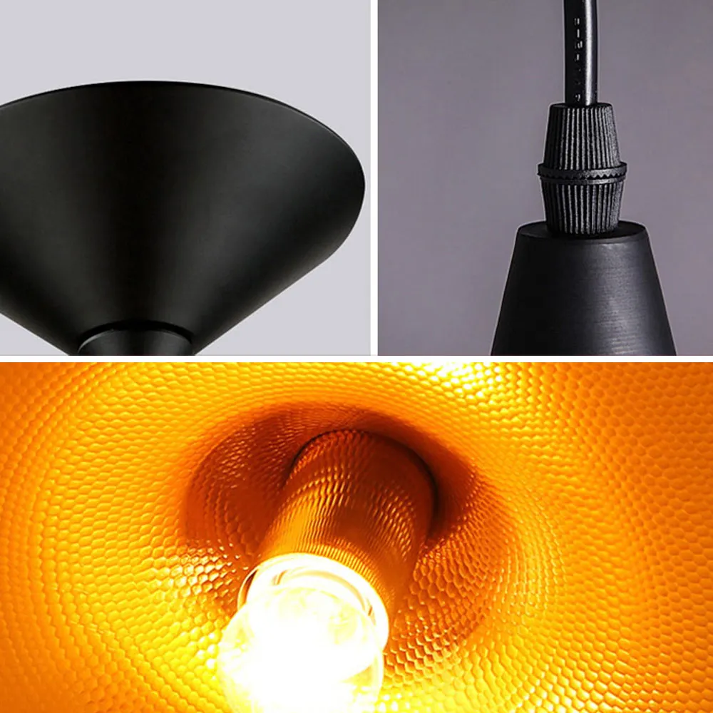 2019 E27 подвесной светильник модный ретро для спальни Прямая доставка|Подвесные