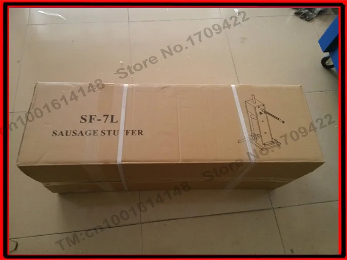 5л бытовой коммерческий мясо экструдер колбасный шприц наполнитель