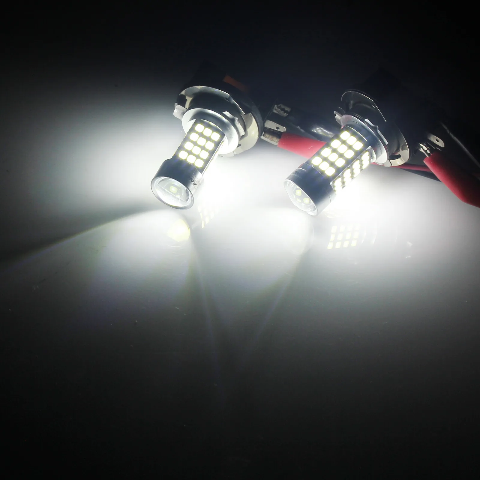 ANGRONG 2x40 Вт H15 64176 лампа 54 SMD светодиодные фары Дневные ходовые огни белый 6000K для Audi
