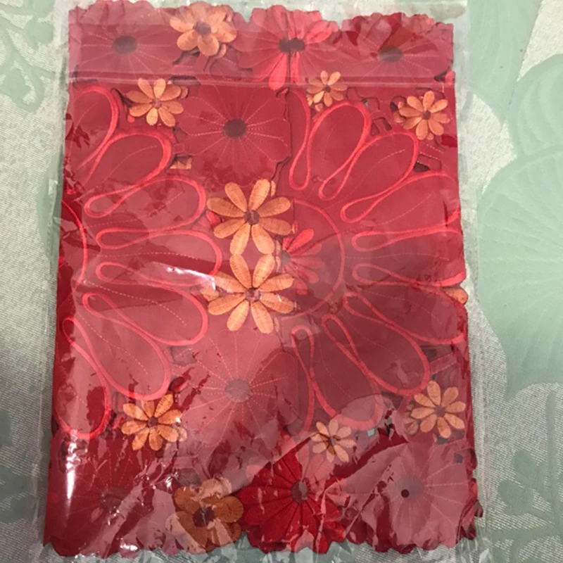 

European table runner modern embroidery hollow tablecloth fabric embroidered rustic red table runners wedding decoration 2018