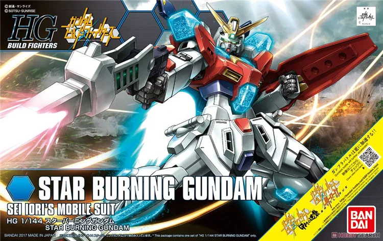 Bandai Gundam 19547 HGBF 1/144 Star burn OVA GM мобильный костюм Сборная модель наборы аниме экшн