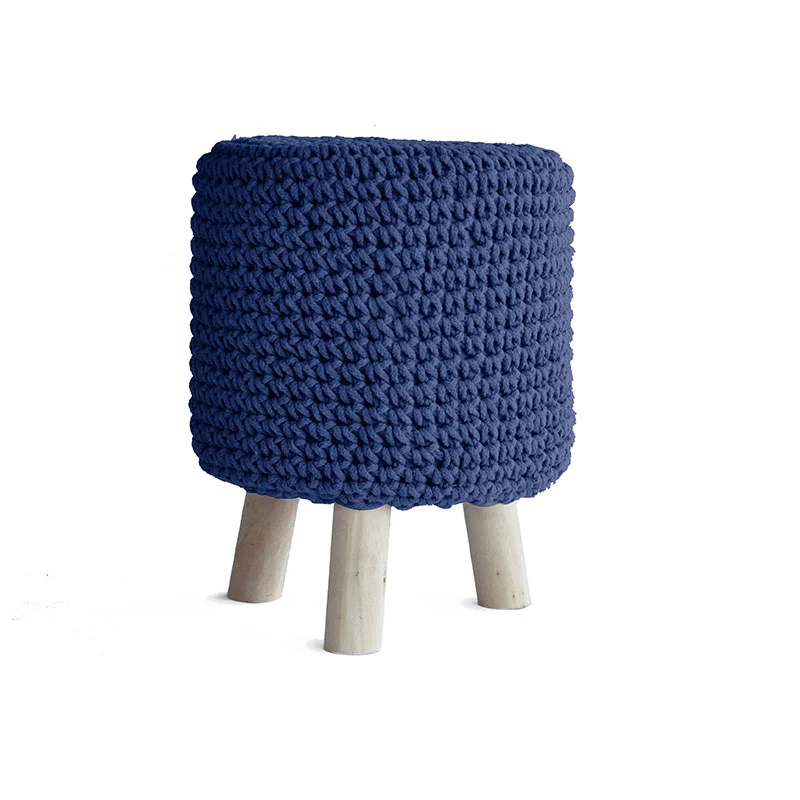 Ручная работа, креативный современный детский деревянный табурет, стул для ног, украшение для гостиной, для детей 1 - Цвет: 12