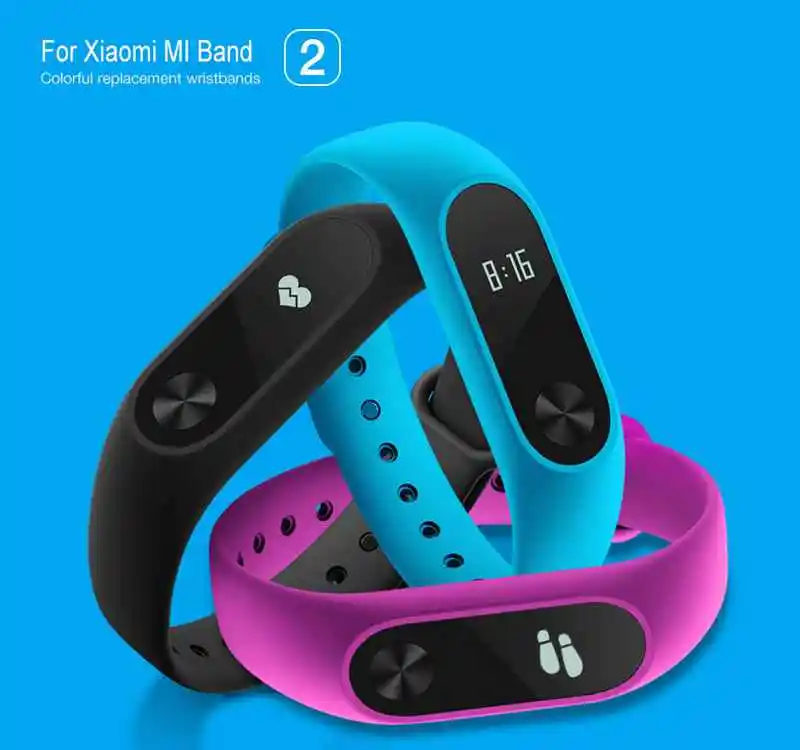 Mi band 2 браслет Pulseira mi band 2 ремешок сменный силиконовый ремешок для Xiao mi 2 умный Браслет ремешок на запястье