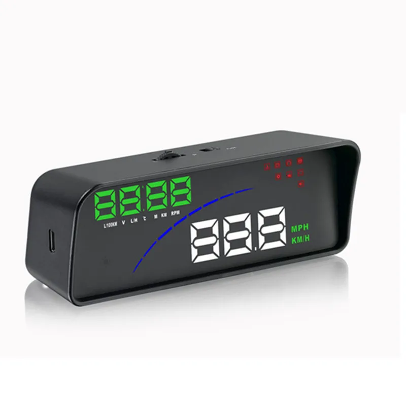 SAIYU P9 HUD автомобильный скоростной проектор с головным дисплеем OBD II EOBD лобовое