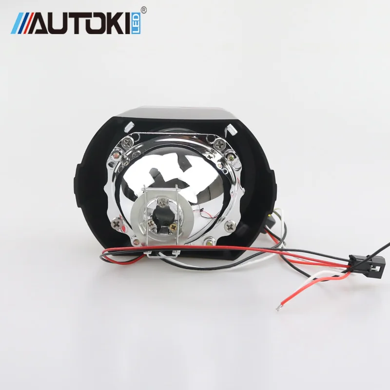 Новые 2.5 дюйма X5 LED руководство DRL глаза ангела Биксеноновая объектив проектора