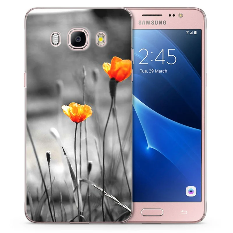 Роскошный цветок узорчатые телефонные чехлы для samsung Galaxy A5 A320F A520F Мягкий ТПУ