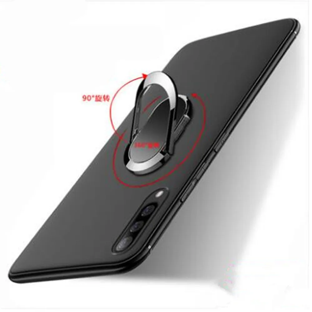 Чехол для Asus Zenfone 5Z / 5 ZE620KL матовый защитный чехол с кольцом на палец ZS620KL X00QD