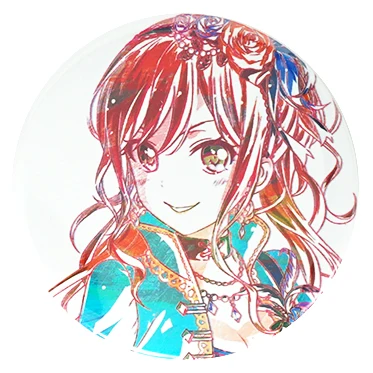BanG Dream! Anime Poppin' Party Afterglow Pastel Palettes Roselia Hello Happy World! Game Badge Metal Badge Brooch Pins - Окраска металла: 18 Lisa Imai