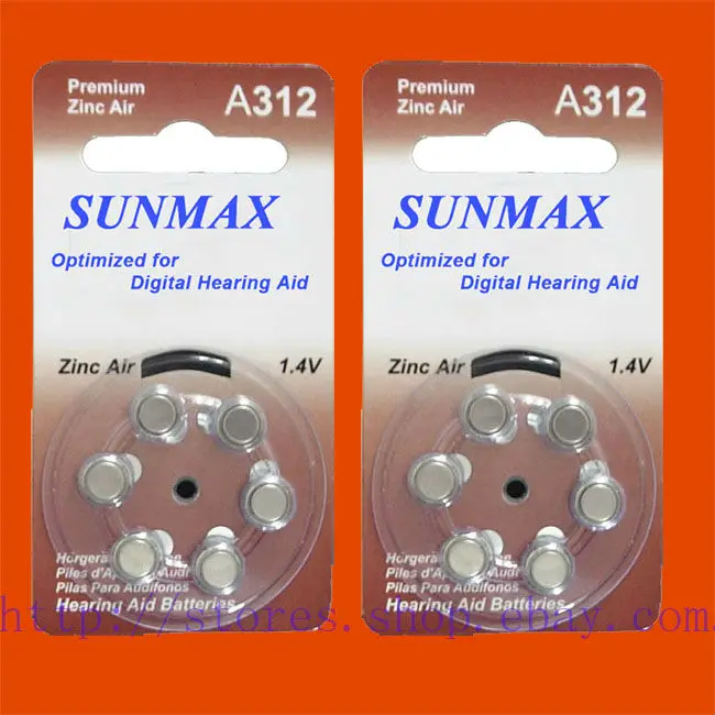 12 батарей слухового аппарата A312 312A ZA312 312 PR41 U|battery a312|hearing aid batteries a312a312 battery |