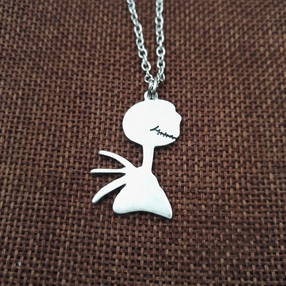 1 pair Clay Jack &amp Sally Best Friends Couples Necklaces Nightmare Before Christmas SanLan | Украшения и аксессуары