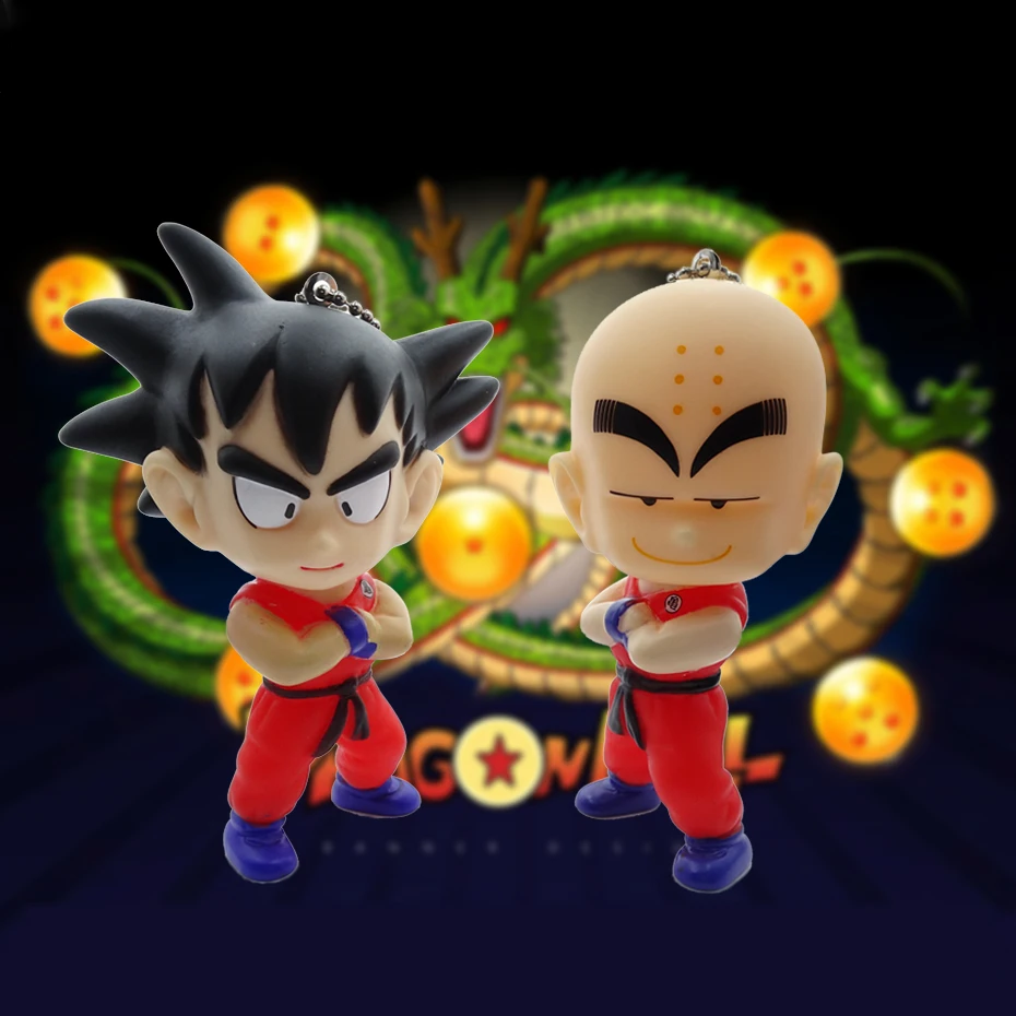 Сон Гоку куририн Подвеска для автомобиля брелок 9 10 см фигурка экшн ПВХ
