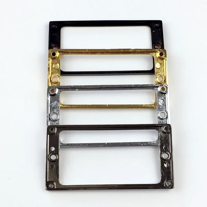 1 шт. новая плоская Шея Гитара HUMBUCKER Пикап рама с монтажным кольцом четыре цвета