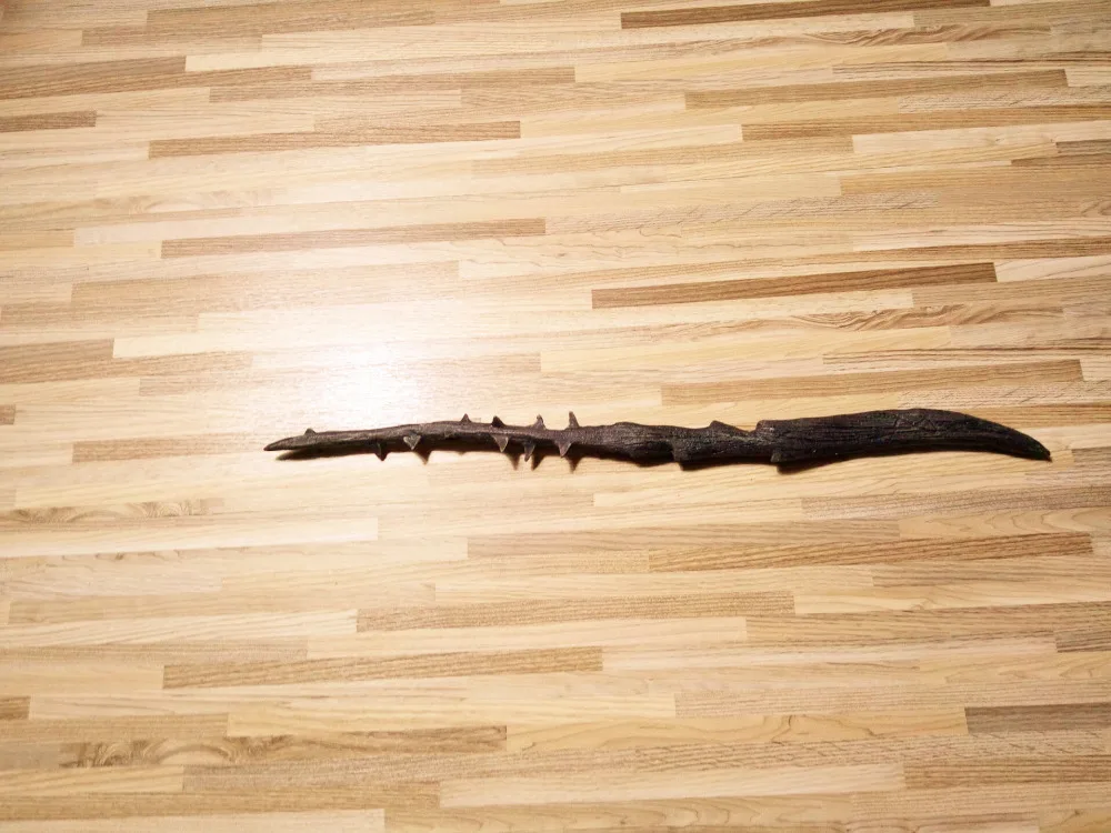 

Newest version Happy Potter magic wand blackthorn Non-luminous magic stick