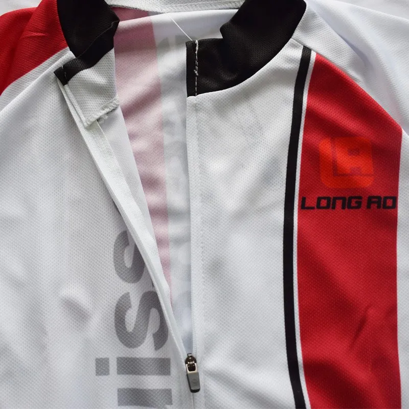 Высококачественная Мужская рубашка для велоспорта лето 2018 США/Франция longao