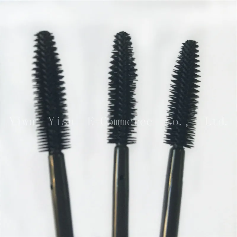 1000 шт. черный башня Форма силиконовой ресниц Расчёски для волос одноразовые Тушь