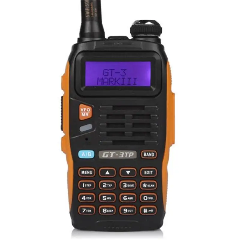Двухдиапазонная рация Baofeng GT-3TP MarkIII VHF/UHF FM Ham двухсторонний радиоприемопередатчик