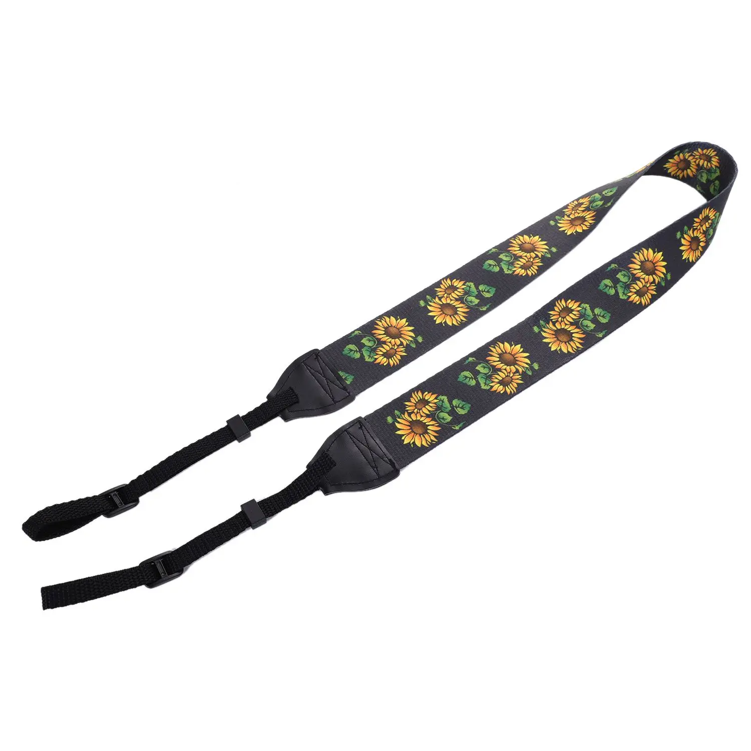 Top Deals PULUZ Retro Ethnic Style Shoulder Neck Strap Camera Belt for Sony Canon SLR / DSLR Cameras(BLACK+YELLOW+GREE | Электроника
