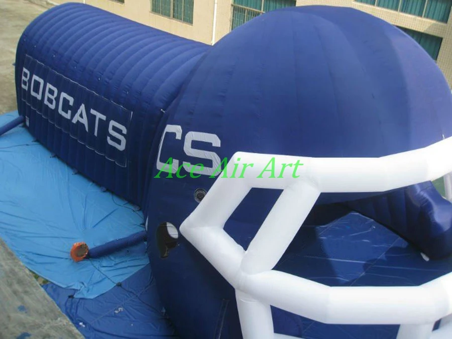 Рекламная спортивная игра надувной футбольный шлем регби для продажи|passage| |