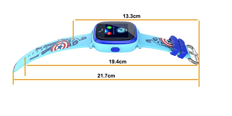 Водонепроницаемый gps смарт детские часы телефон DF25 SOS расположение вызова для детей плавать Смарт часы анти-потеря монитор pk Q50 Q90 Q100