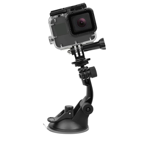 Type 2 Съемка мини Экшн-камеры на присоске для GoPro Hero 8 7 5 черный SJCAM SJ7 Yi 4K H9 Go Pro 7 крепление оконное стекло присоска аксессуар - Цвет: Type 2